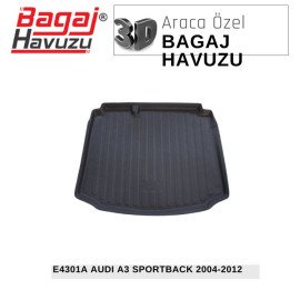 A3 SPORTBACK (8P) 04-12 EKONOMİK SERİ BAGAJ HAVUZU