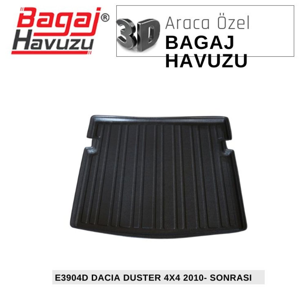 DUSTER (I - II - III) 4X4 2010-SONRASI EKONOMİK SERİ BAGAJ HAVUZU
