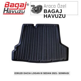 LOGAN (III) SEDAN  2021-SONRASI EKONOMİK SERİ BAGAJ HAVUZU
