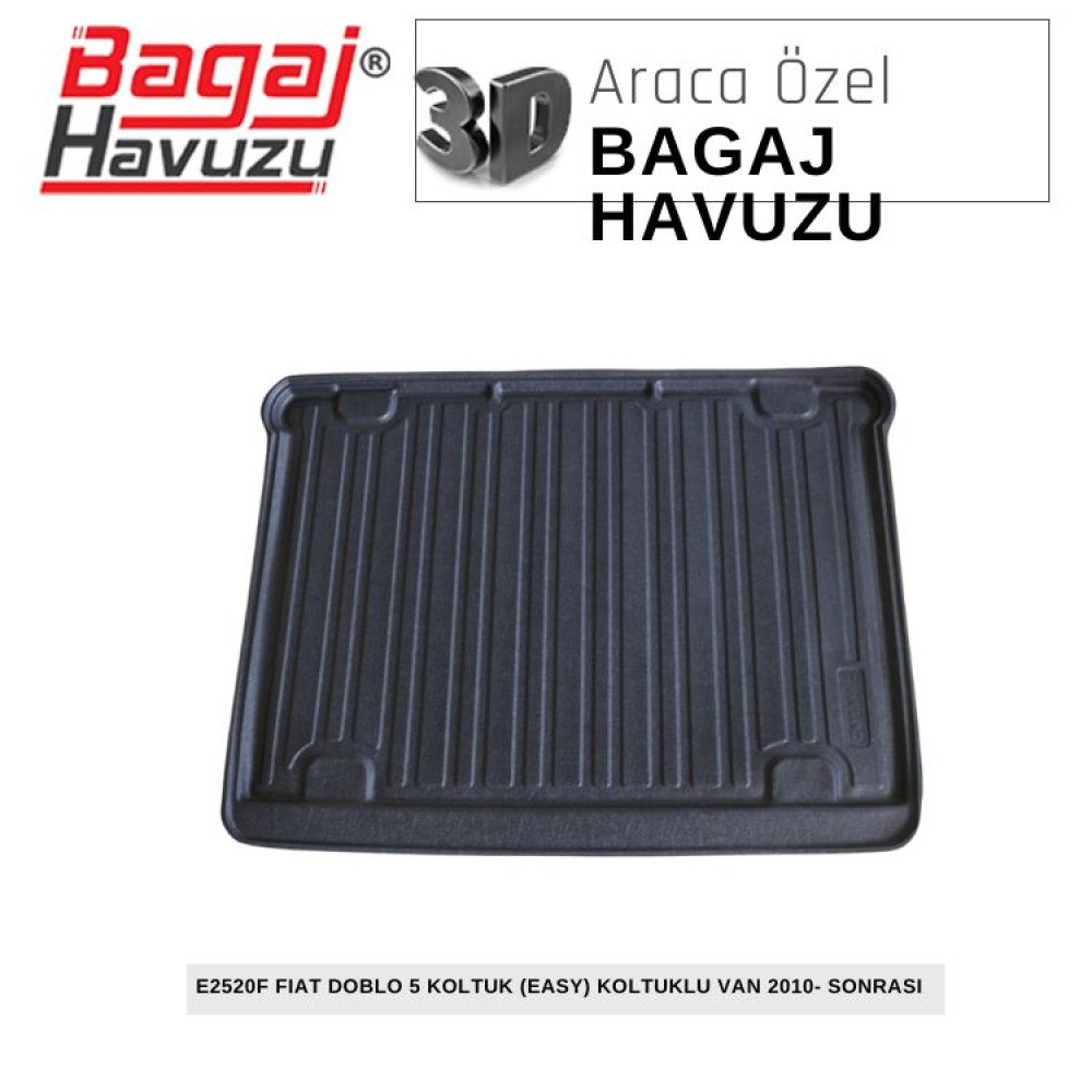 DOBLO (II) KOLTUKLU VAN 10-22 EKONOMİK SERİ BAGAJ HAVUZU