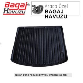 FOCUS (III) STATION WAGON 2011-2014 EKONOMİK SERİ BAGAJ HAVUZU