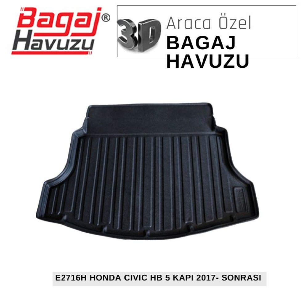 CIVIC (X) HB 5 KAPI 2017+ EKONOMİK SERİ BAGAJ HAVUZU