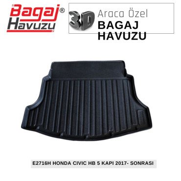 CIVIC (X) HB 5 KAPI 2017+ EKONOMİK SERİ BAGAJ HAVUZU