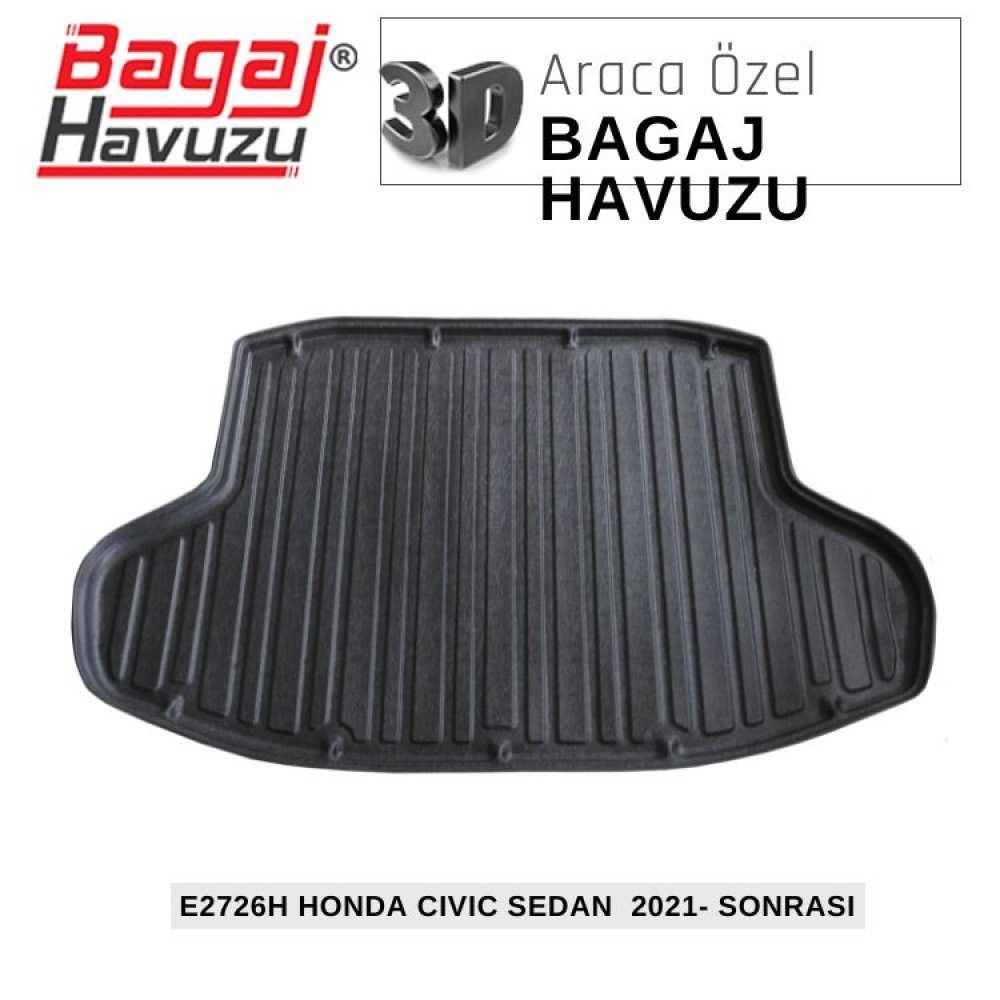 CIVIC (XI )SEDAN 2021+ EKONOMİK SERİ BAGAJ HAVUZU