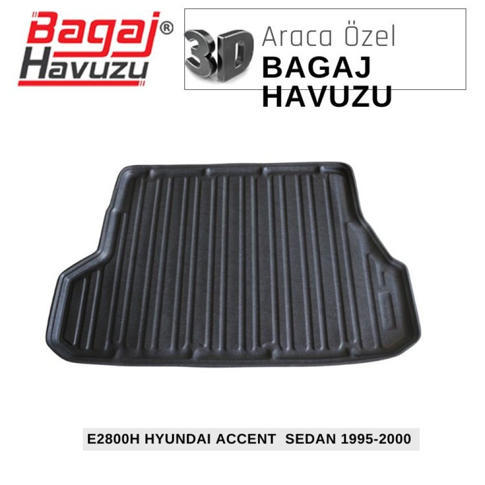 ACCENT SEDAN (I-X3) 1995-2000 EKONOMİK SERİ BAGAJ HAVUZU