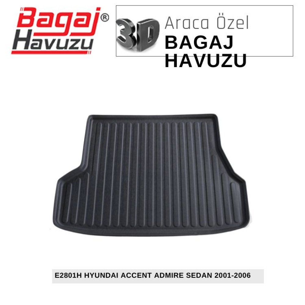 ACCENT ADMIRE SEDAN (II-LC) 2001-2006 EKONOMİK SERİ BAGAJ HAVUZU