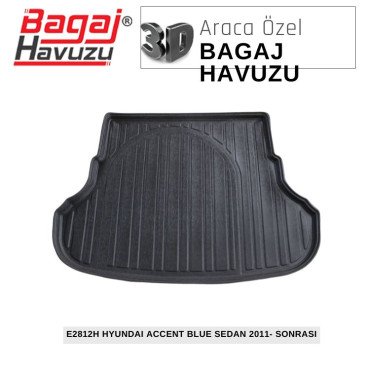 ACCENT BLUE SEDAN (IV-RB) 2011-2018 EKONOMİK SERİ BAGAJ HAVUZU