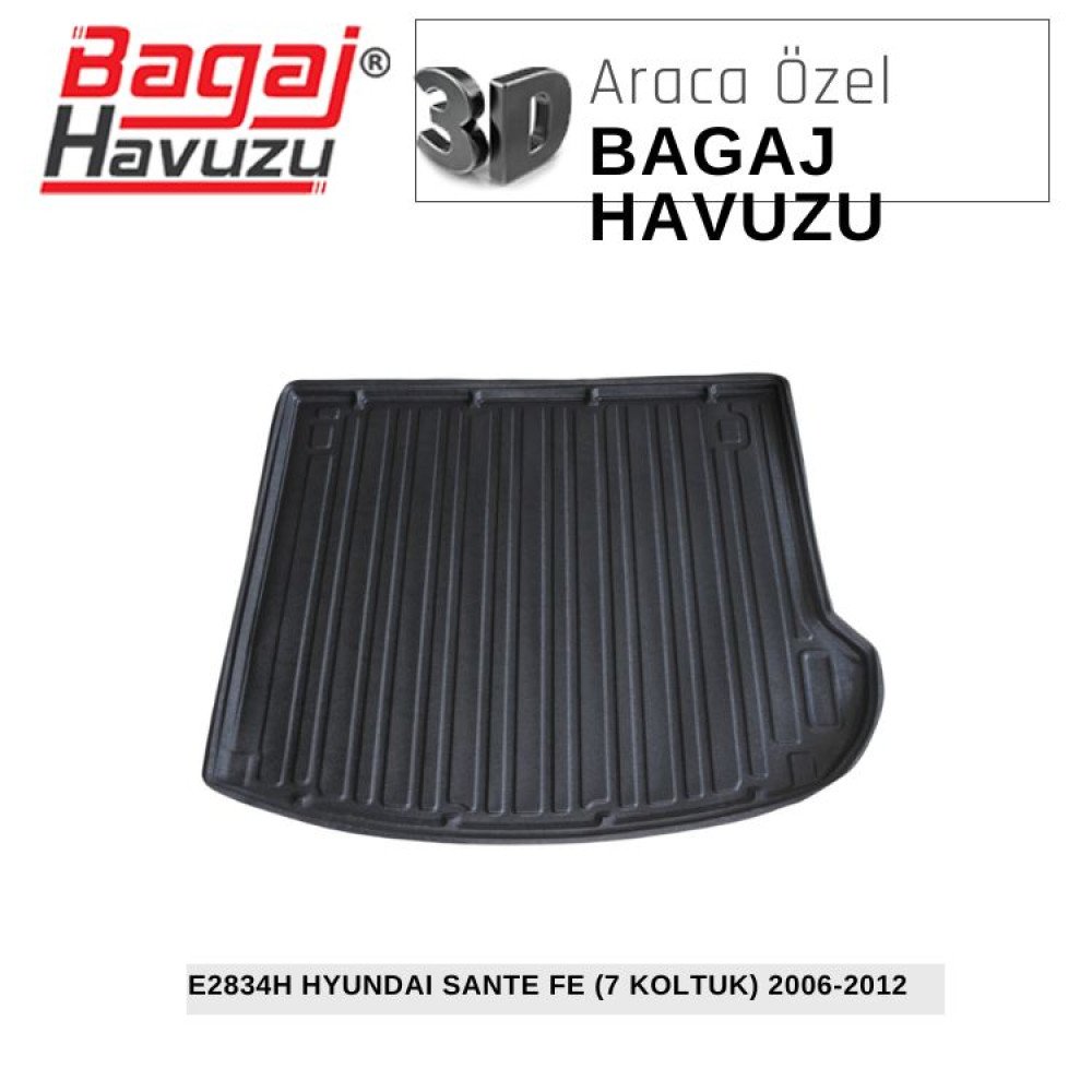 SANTA FE / 7 KOLTUK (CM) 2006-2012 EKONOMİK SERİ BAGAJ HAVUZU