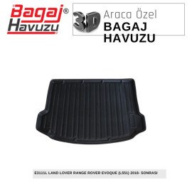 RANGE ROVER EVOQUE (L551) 2018+ EKONOMİK SERİ BAGAJ HAVUZU