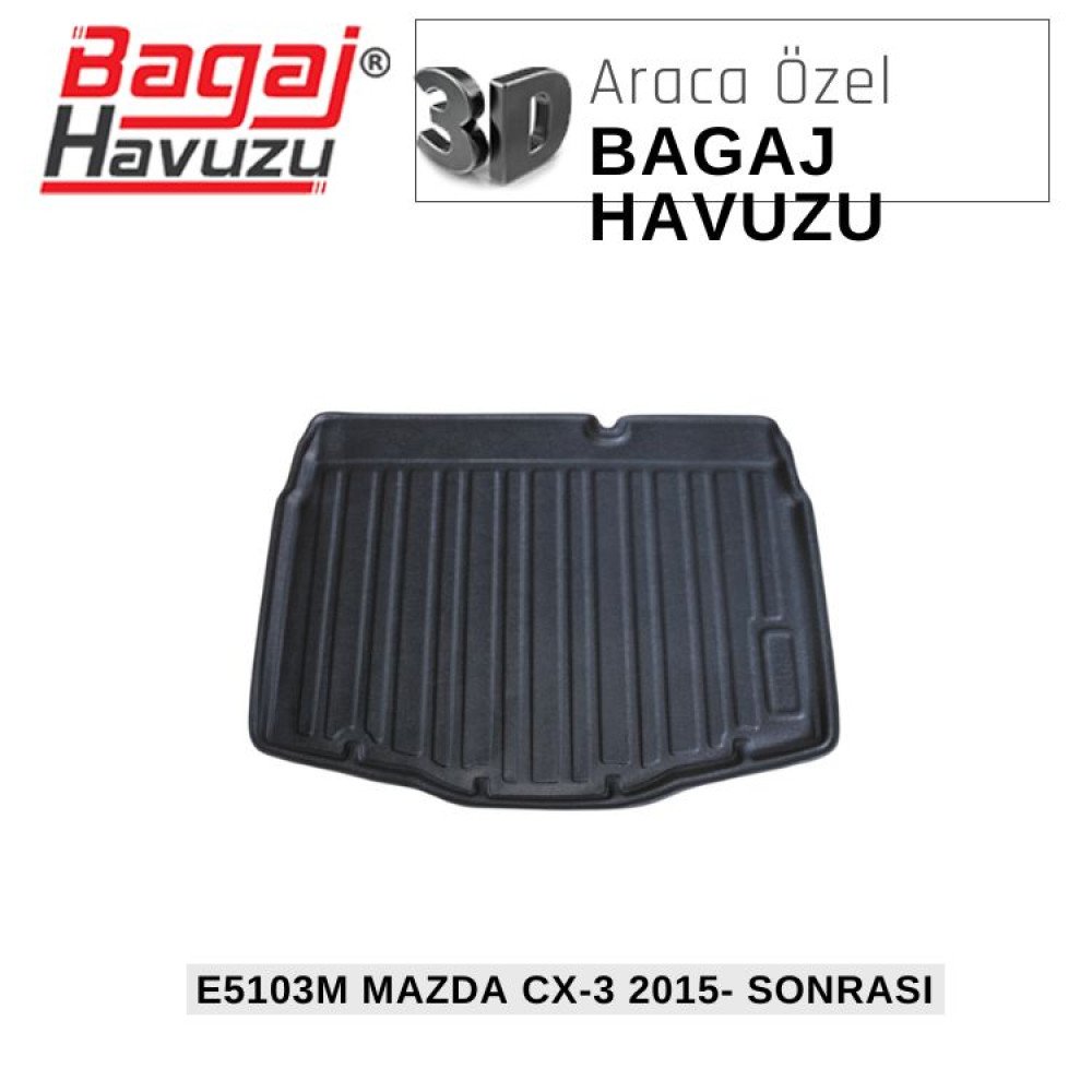 CX-3 2015+ EKONOMİK SERİ BAGAJ HAVUZU