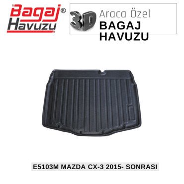 CX-3 2015+ EKONOMİK SERİ BAGAJ HAVUZU