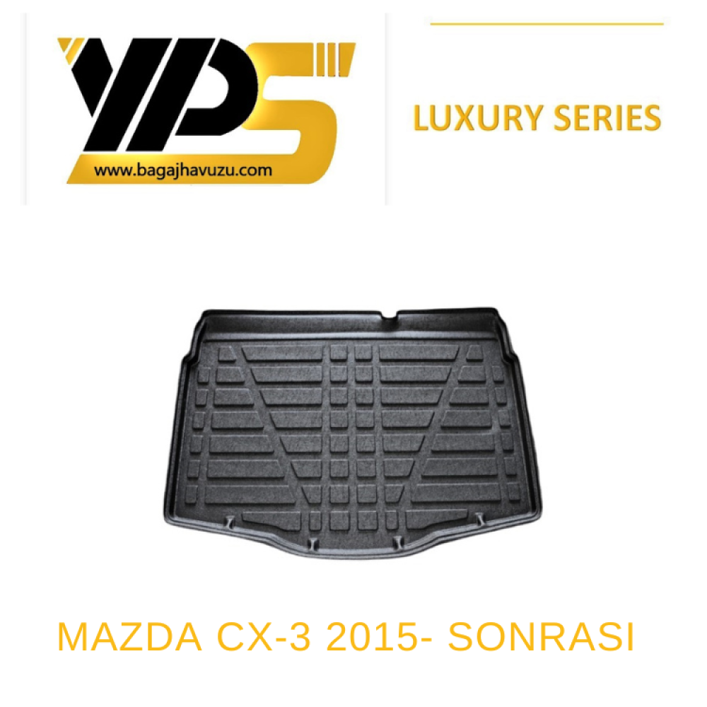 CX-3 2015+ LÜKS SERİ BAGAJ HAVUZU
