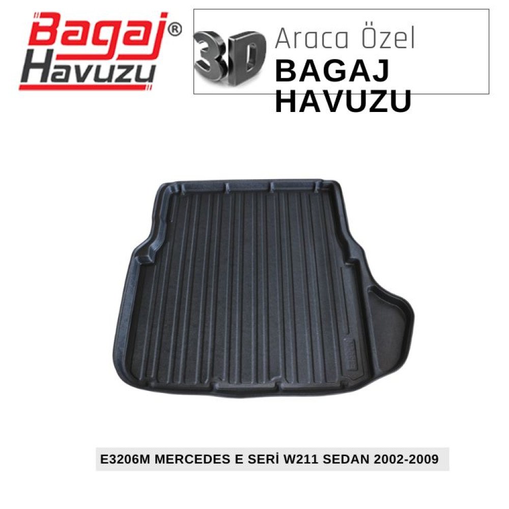 E SERİ (W211) SEDAN 2002-2009 EKONOMİK SERİ BAGAJ HAVUZU