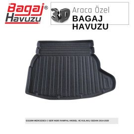 C SERİ (W205) SEDAN 2014-2020 EKONOMİK SERİ BAGAJ HAVUZU