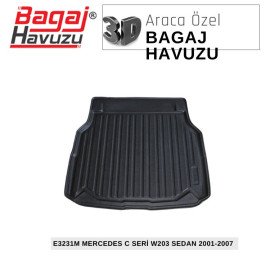 C SERİ (W203) SEDAN 2001-2007 EKONOMİK SERİ BAGAJ HAVUZU