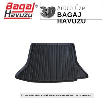 A SERİ SEDAN (W177) KULAKLI STEPNELİ 2018+ EKONOMİK SERİ BAGAJ HAVUZU