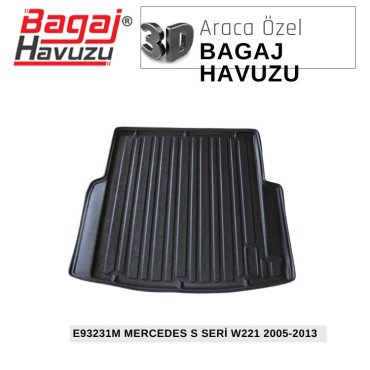 S SERİ (W221) SEDAN 2005-2013 EKONOMİK SERİ BAGAJ HAVUZU