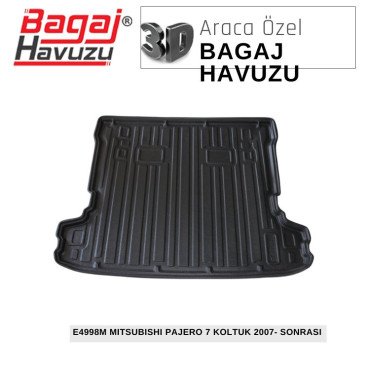 PAJERO IV (7 KOLTUK) 2007+ EKONOMİK SERİ BAGAJ HAVUZU