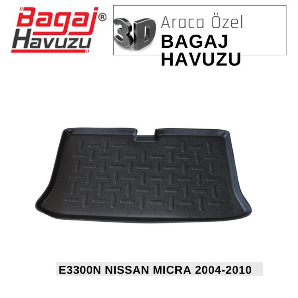 MICRA (K12) 2002-2010 EKONOMİK SERİ BAGAJ HAVUZU