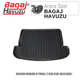 X-TRAIL III (T32) 7 KOLTUK 2014-2021 EKONOMİK SERİ BAGAJ HAVUZU