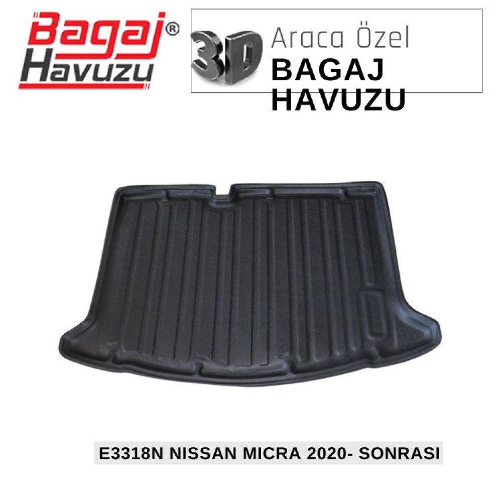 MICRA (K14) 2020+ EKONOMİK SERİ BAGAJ HAVUZU