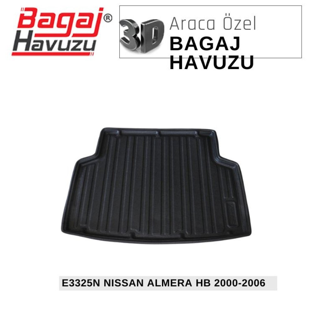 ALMERA HB (N16) 2000-2006 EKONOMİK SERİ BAGAJ HAVUZU