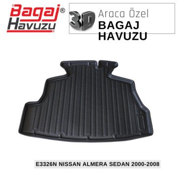 ALMERA SEDAN (N16) 2000-2008 EKONOMİK SERİ BAGAJ HAVUZU
