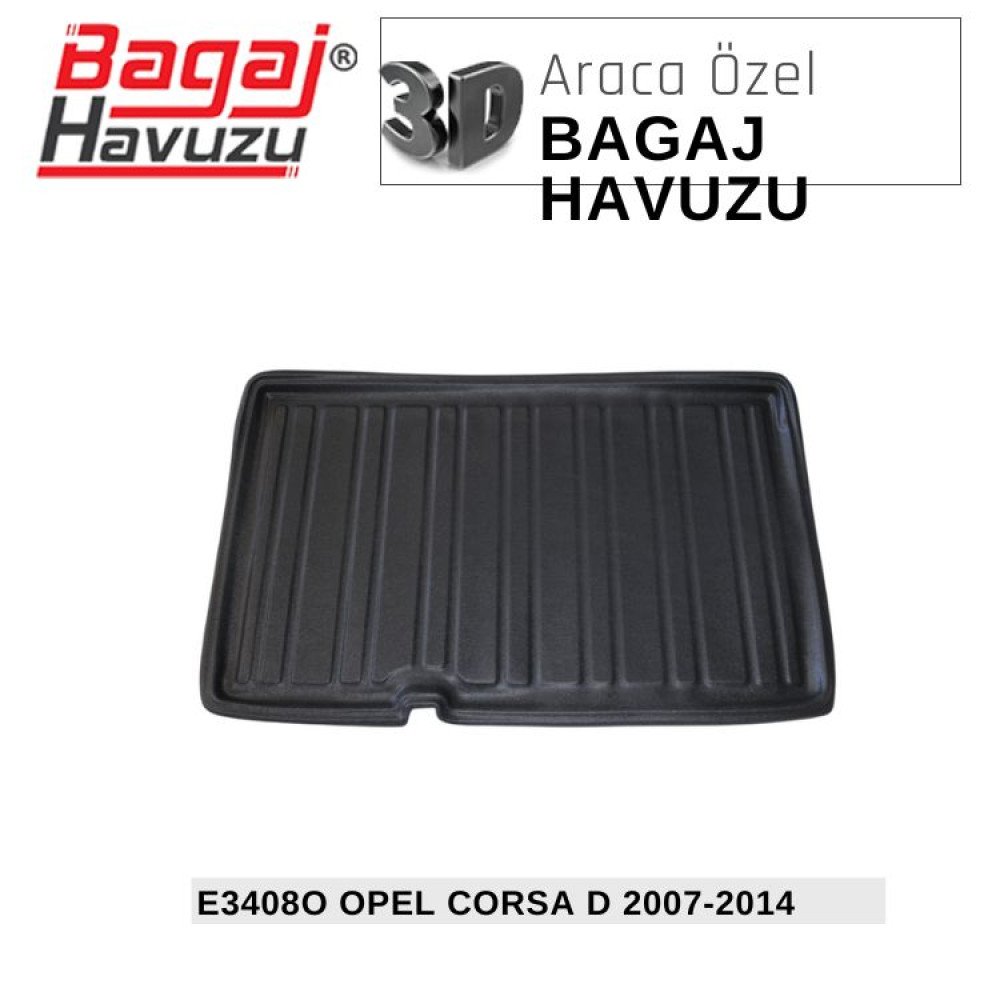 CORSA (D) 2007-2014 EKONOMİK SERİ BAGAJ HAVUZU