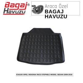 INSIGNIA (A) (İNCE STEPNELİ MODEL) SEDAN 2009-2016 EKONOMİK SERİ BAGAJ HAVUZU