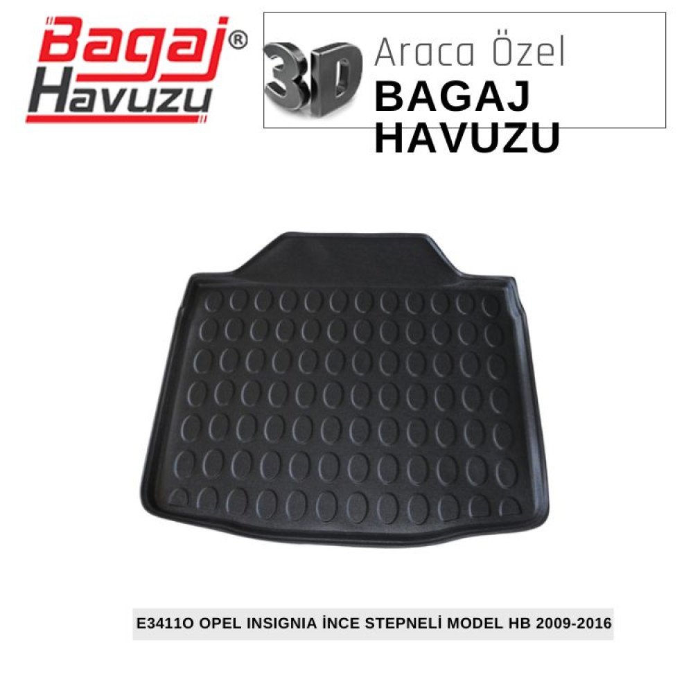 INSIGNIA (A) (İNCE STEPNELİ MODEL) HB 2009-2016 EKONOMİK SERİ BAGAJ HAVUZU