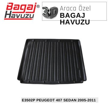 407 SEDAN 2005-2011 EKONOMİK SERİ BAGAJ HAVUZU