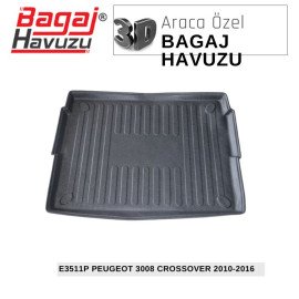 3008 CROSSOVER (I) 2010-2016 EKONOMİK SERİ BAGAJ HAVUZU