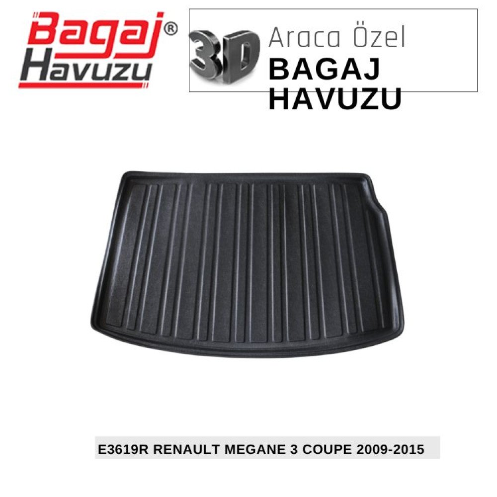 MEGANE (III) COUPE 2009-2015 EKONOMİK SERİ BAGAJ HAVUZU