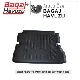 GRAND SCENIC (III) 7 KOLTUK 2010-2016 EKONOMİK SERİ BAGAJ HAVUZU