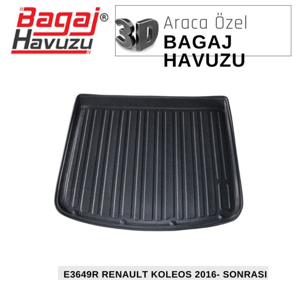 KOLEOS (II) 2016+ EKONOMİK SERİ BAGAJ HAVUZU