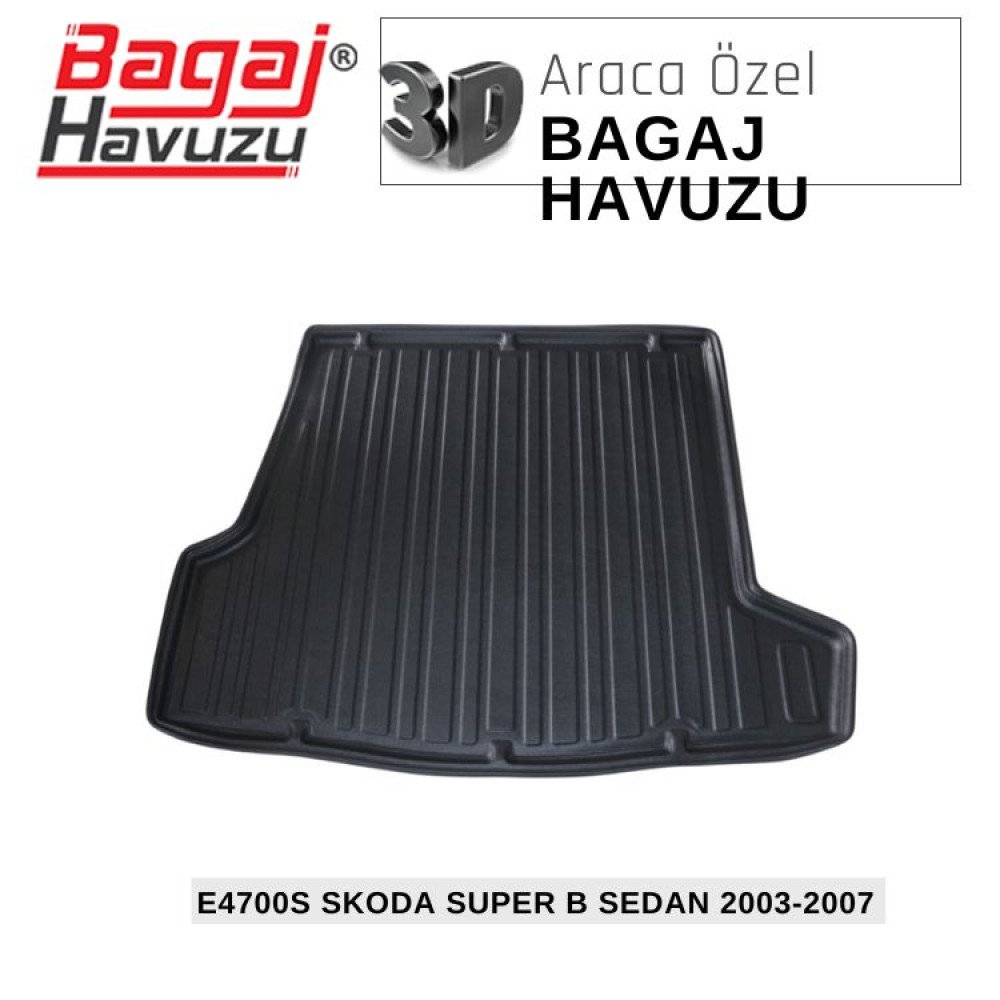 SUPER B I (3U) SEDAN 2003-2007 EKONOMİK SERİ BAGAJ HAVUZU