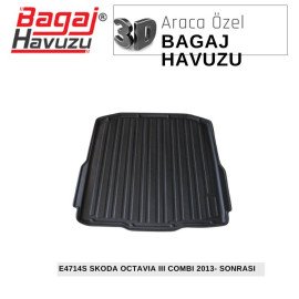 OCTAVIA III (5E) COMBI 2013+ EKONOMİK SERİ BAGAJ HAVUZU