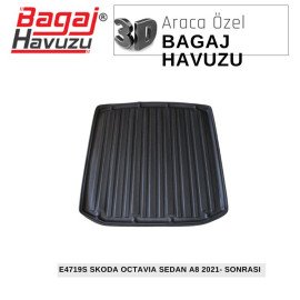 OCTAVIA IV (NX) SEDAN A8 2021+ EKONOMİK SERİ BAGAJ HAVUZU