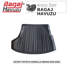 COROLLA (E170) SEDAN 2013-2018 EKONOMİK SERİ BAGAJ HAVUZU